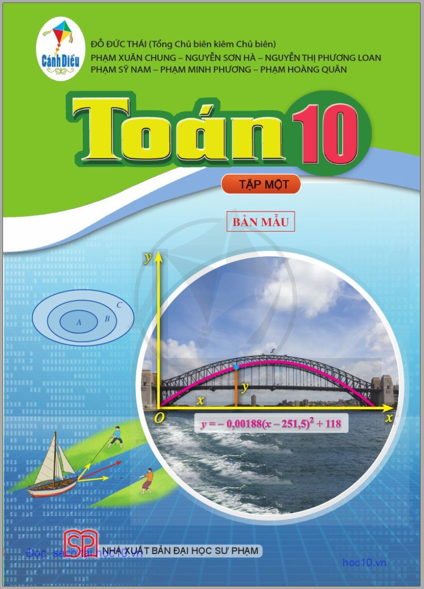 Sách giáo khoa toán 10 Tập 1 - Cánh diều